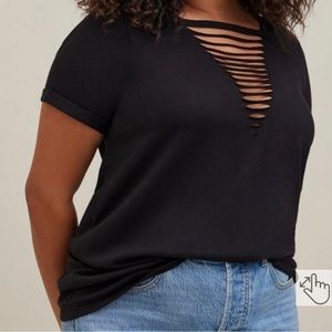 Torrid Ladder Slash Top. BNWT! Super steal!